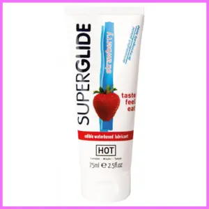 HOT ehető,vizes,epres síkosító-75ml. adultsexshop-hu 1