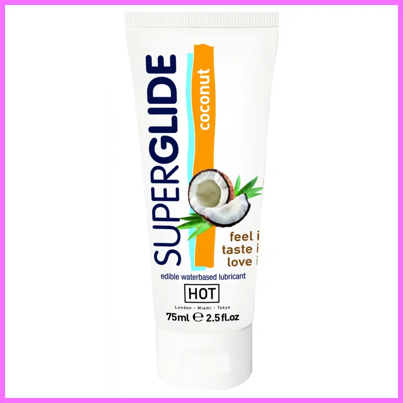 HOT ehető,vizes,kókuszos síkosító-75ml. adultsexshop-hu 1