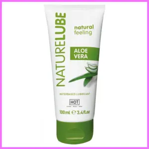 HOT Nature ALOE VERA-vízalapú síkosító 100ml adultsexshop-hu 1