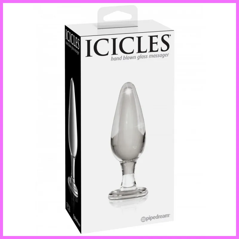 Icicles No.26 üveg plug. adultsexshop-hu 3