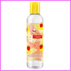 ID Some 3in1 Eper+Banán ízű vizalapú síkosító -118ml adultsexshop-hu 1