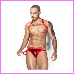 Jared piros férfi szett Méret:S/M adultsexshop-hu 1