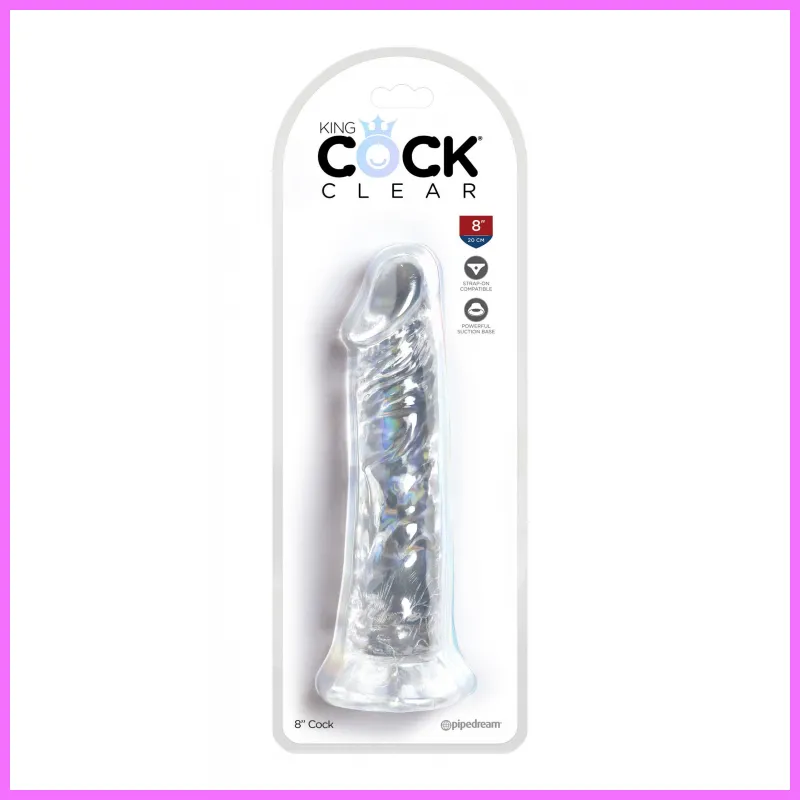 King Cock Clear dildó-21cm. adultsexshop-hu 2