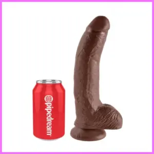 King Cock herés-23cm. Fekete adultsexshop-hu 1