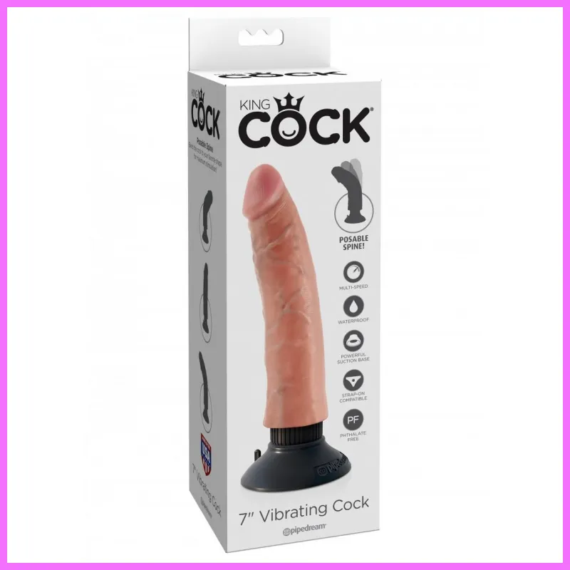 KING COCK VIBRATING COCK-17cm. adultsexshop-hu 4