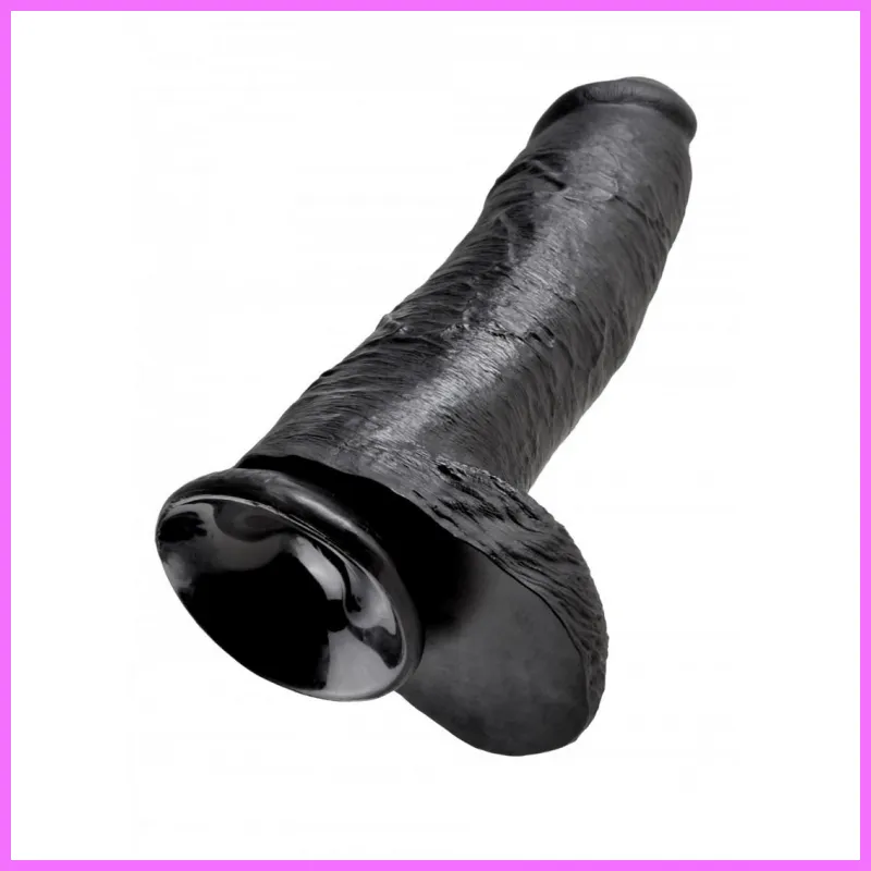 King Cock With Balls 30.5cm-black. adultsexshop-hu 3