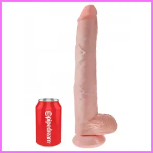 King Cock With Balls 35.5cm-test színű. adultsexshop-hu 1