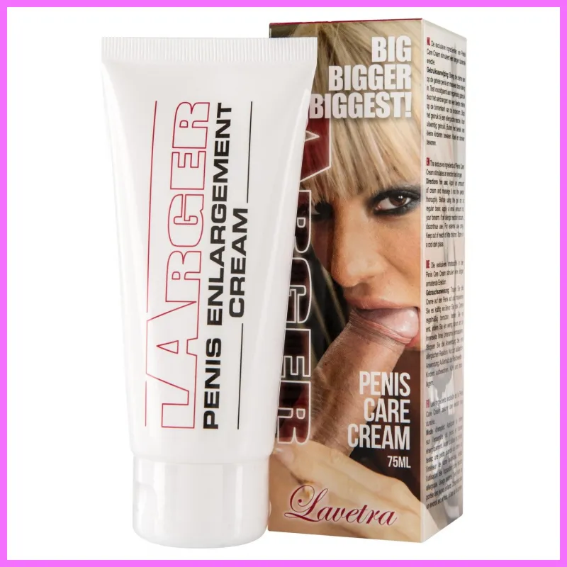 LARGER krém-75ml adultsexshop-hu 1