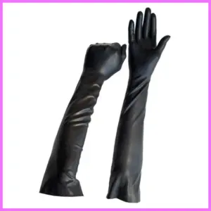 Latex férfi kesztyű-hosszú. Méret:L adultsexshop-hu 1