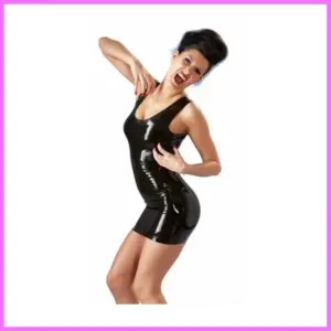 Latex miniruha. Méret:L adultsexshop-hu 1
