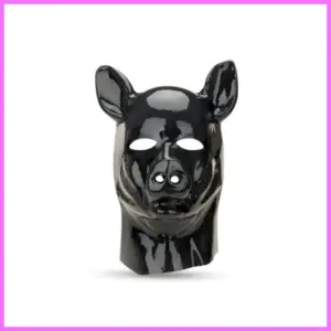 Latex Pig Hood. adultsexshop-hu 1