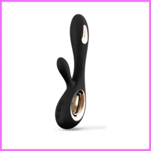 LELO Soraya Wave akkus,csiklókaros,bólogató vibrátor-fekete. adultsexshop-hu 1