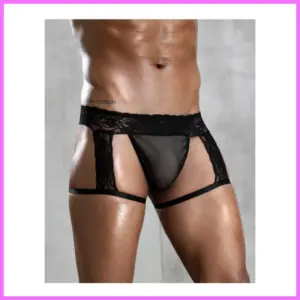Lincoln csipkés férfi tanga combpánttal. Méret:S/M adultsexshop-hu 1