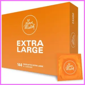Love Match Extra Large condoms -144db. adultsexshop-hu 1