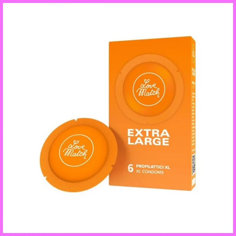 Love Match Extra Large condoms 6db. adultsexshop-hu 1