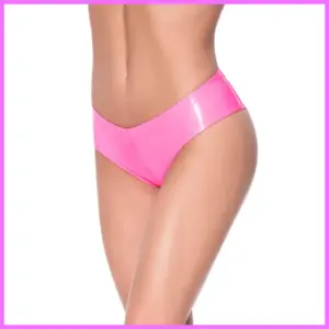 Low Rise pink lakk bugyi Méret:S/M adultsexshop-hu 1