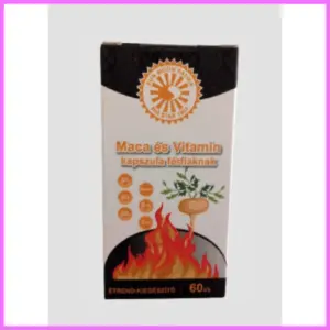 Maca Perui Zsázsa Kapszula Férfiaknak, vitaminokkal 60db, 500mg. adultsexshop-hu 1