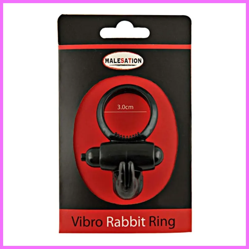 MALESATION Vibro-Rabbit-Ring. adultsexshop-hu 2