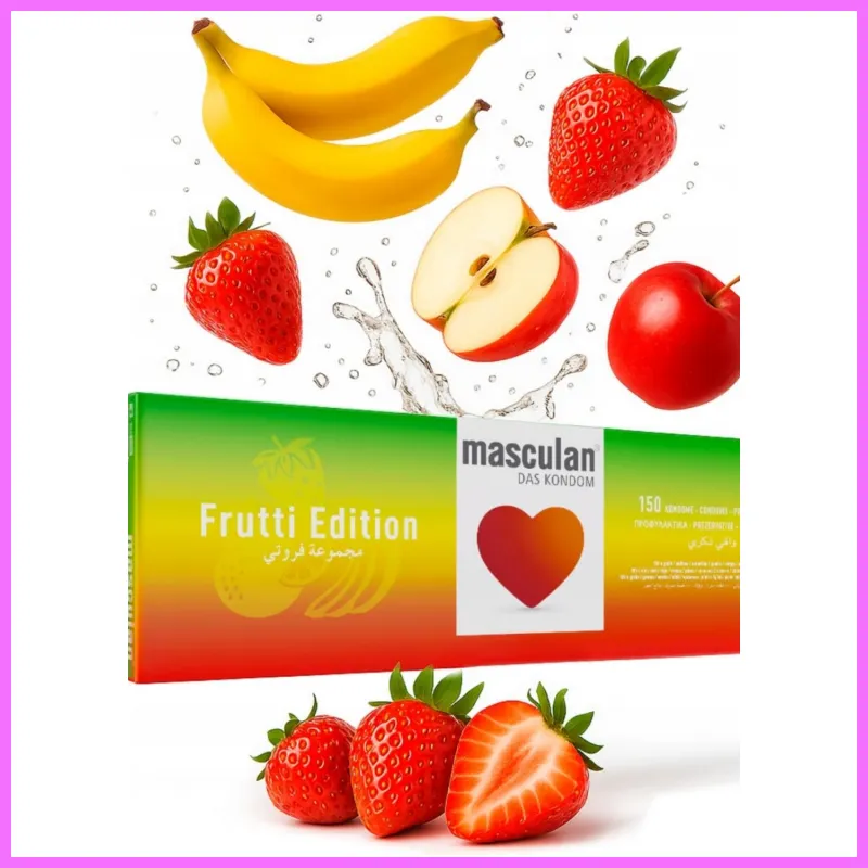 Masculan Frutti Edition ízesített óvszerek,150db adultsexshop-hu 1