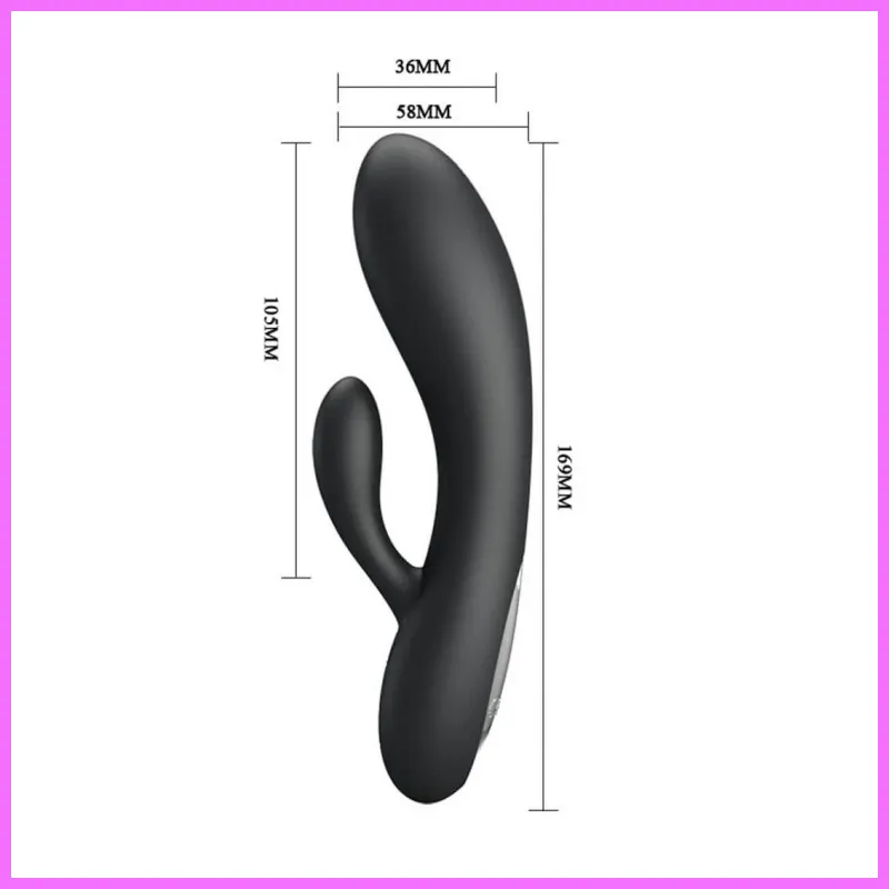 Matt Black-akkus szilikon vibrátor. adultsexshop-hu 3