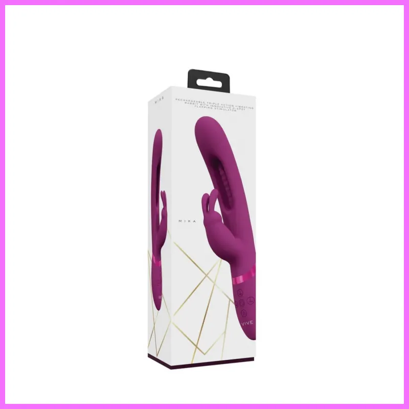 Mika G-Spot Rabbit Vibrator ,akkus adultsexshop-hu 4