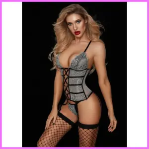 Milano szexi fűző szett. Méret:S/M adultsexshop-hu 1