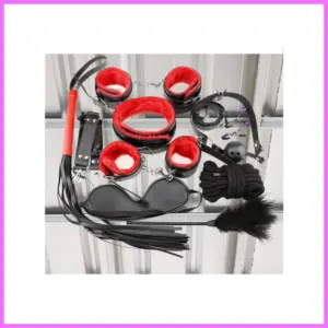 Miller BDSM szett, 10db-os. Piros/Fekete adultsexshop-hu 1