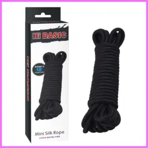 Mini silk rope-10m. fekete adultsexshop-hu 1