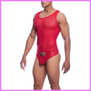 MOB Sexy Sheer Body-piros. Méret:S/M adultsexshop-hu 1