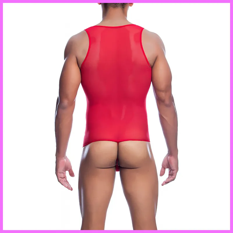 MOB Sexy Sheer Body-piros. Méret:S/M adultsexshop-hu 2