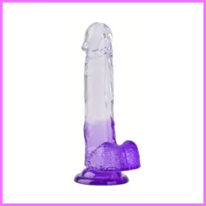 Moniq Clear lila dildó-22cm. adultsexshop-hu 1
