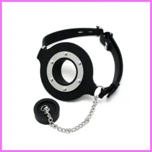 Mouthgag with opening and stopper adultsexshop-hu 1