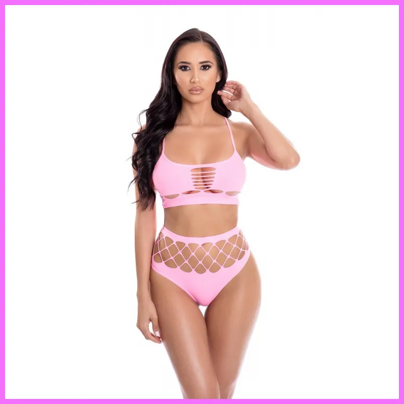 NEON DREAMS 2PC BRA SET PINK. Méret:S-L adultsexshop-hu 1