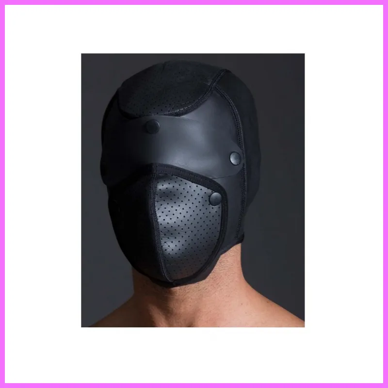 Neoprene Neo Bondage Hood -L/XL. adultsexshop-hu 4