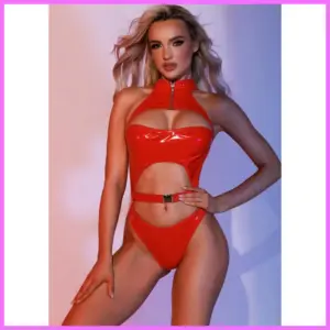 Nora piros lakk body Méret:S/M adultsexshop-hu 1