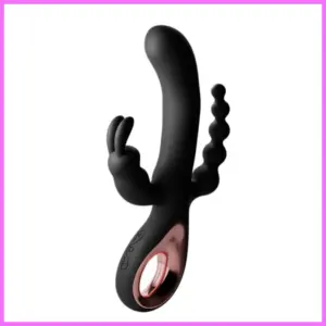 Nyuszi tripla szilikon vibrátor,akkus. adultsexshop-hu 1