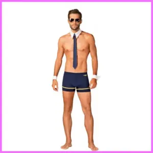 Obsessive PILOTAMAN SET. Méret:L/XL adultsexshop-hu 1