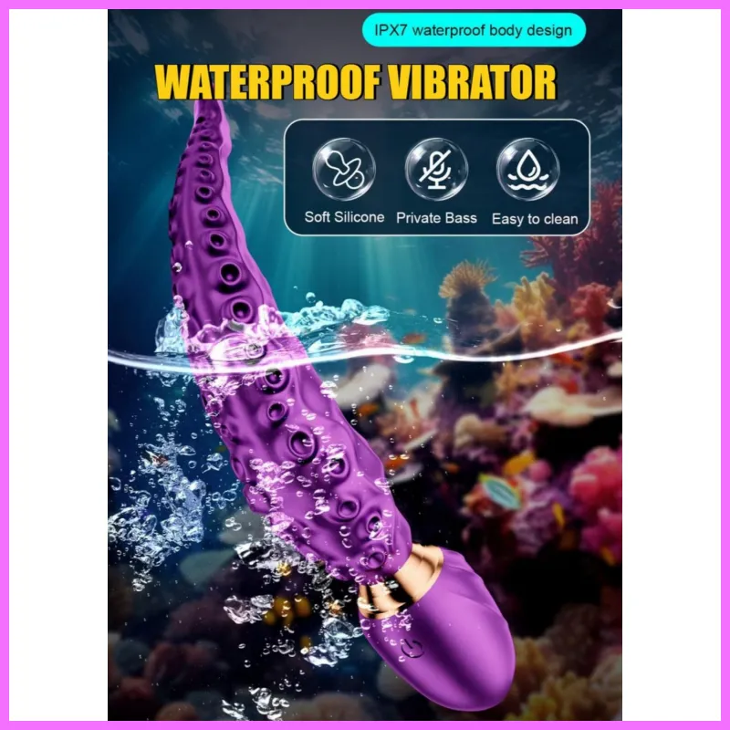 Octopus vibro szilikon masszírozó,akkus adultsexshop-hu 1