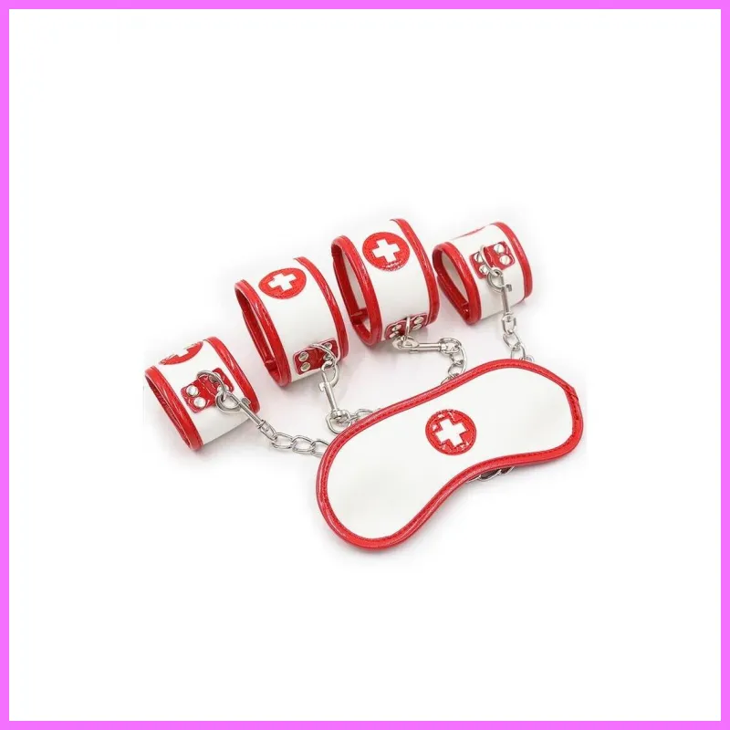 OHMAMA FETISH NURSE BONDAGE 3 PIECES SET. adultsexshop-hu 1
