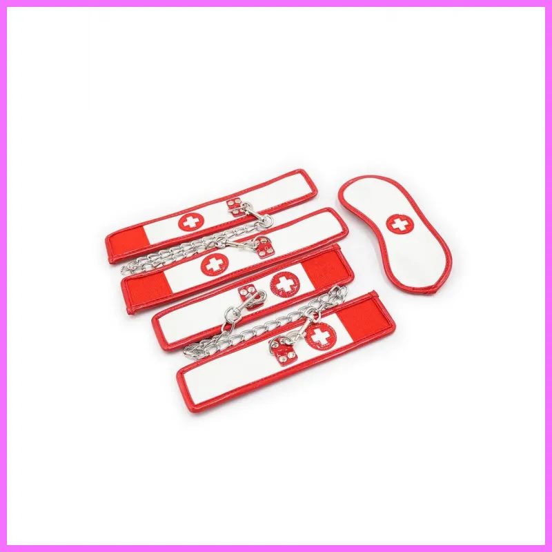 OHMAMA FETISH NURSE BONDAGE 3 PIECES SET. adultsexshop-hu 2