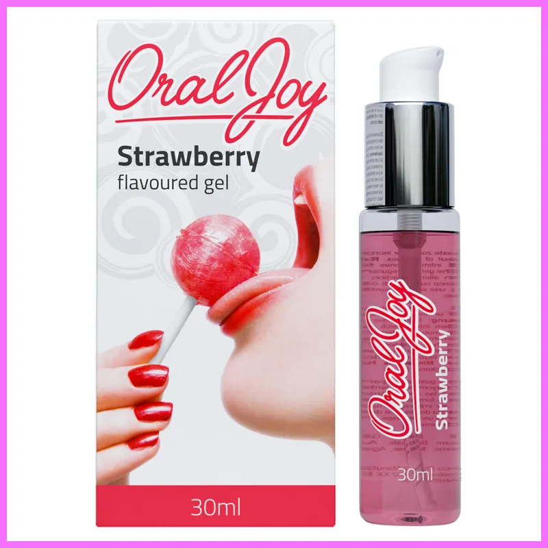 ORAL JOY NEW STRAWBERRY 30ml. adultsexshop-hu 2