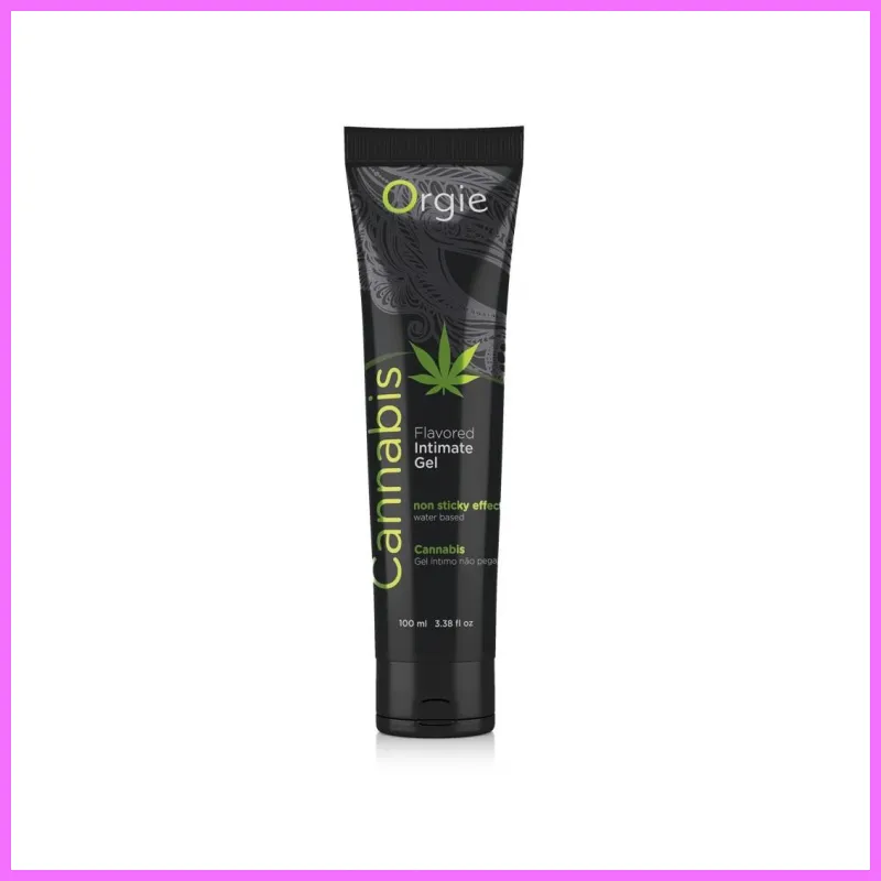 Orgie Cannabis -bizsergető vízbázisú síkosító-100ml. adultsexshop-hu 1