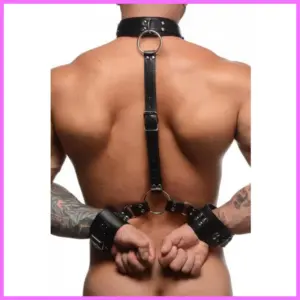 Paris vegánbőr nyak-csukló kötő. adultsexshop-hu 1