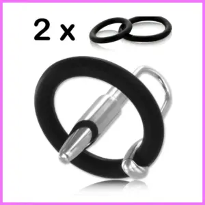 Pénisz katéter 2db.szilikon gyűrűvel. adultsexshop-hu 1