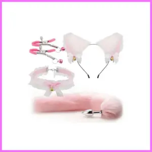 Pink cica szett -4darabos. adultsexshop-hu 1