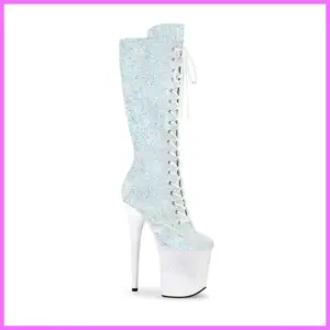 Pleaser Flamingo fehér csizma. 38-as adultsexshop-hu 1
