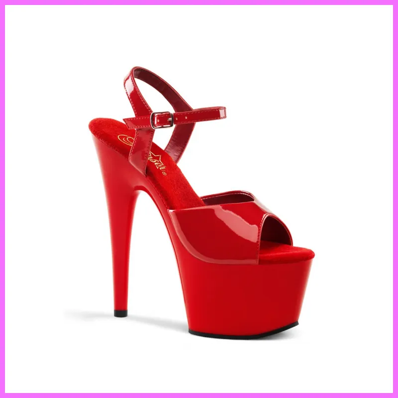 Pleaser piros platform szandál ,No.asp609. 38-as adultsexshop-hu 1