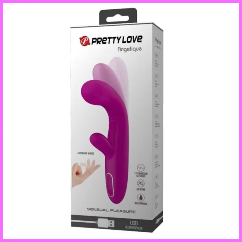 Pretty Angelique szilikon ujjazó vibrátor,akkus. adultsexshop-hu 1