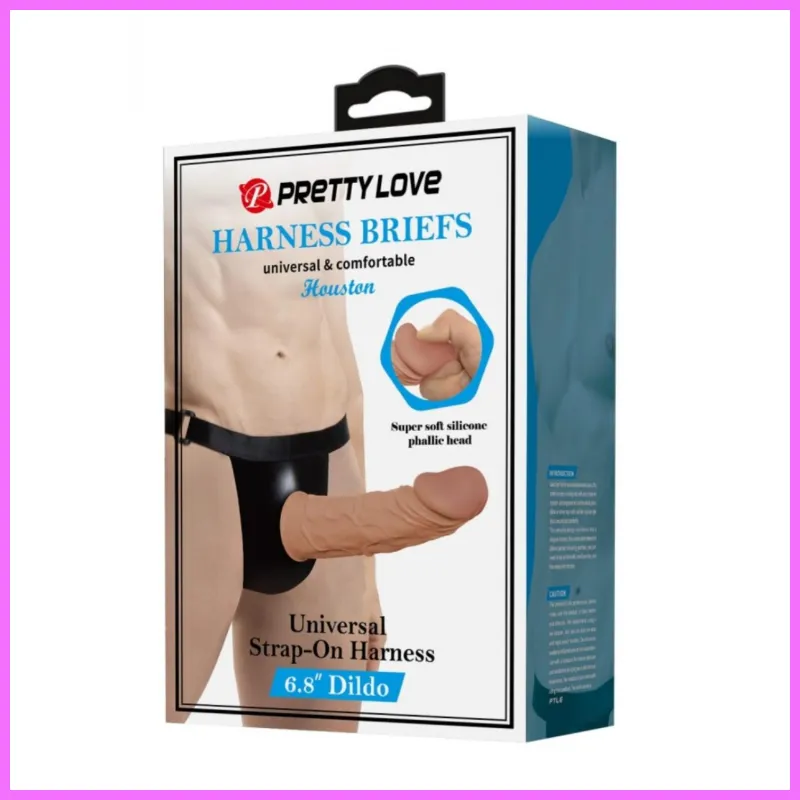 Pretty Houston üreges felcsatolható dildó,unisex adultsexshop-hu 4
