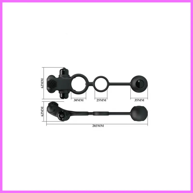 Pretty Vibration Penis Sleeve-szilikon. adultsexshop-hu 3